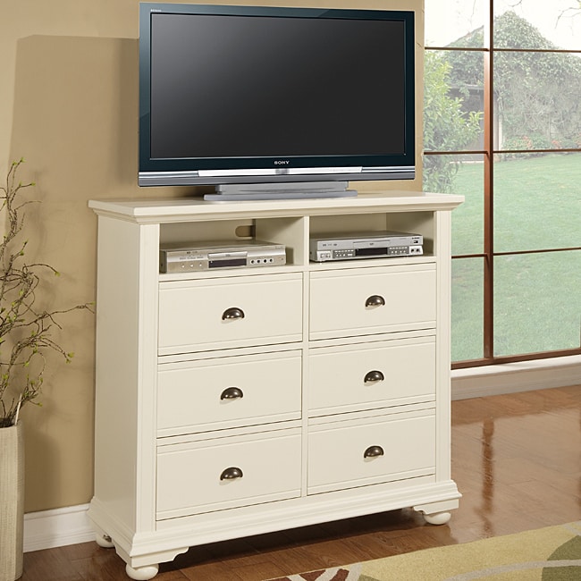Picket House Furnishings Addison White TV Stand - - 6316323 - Mycitystee