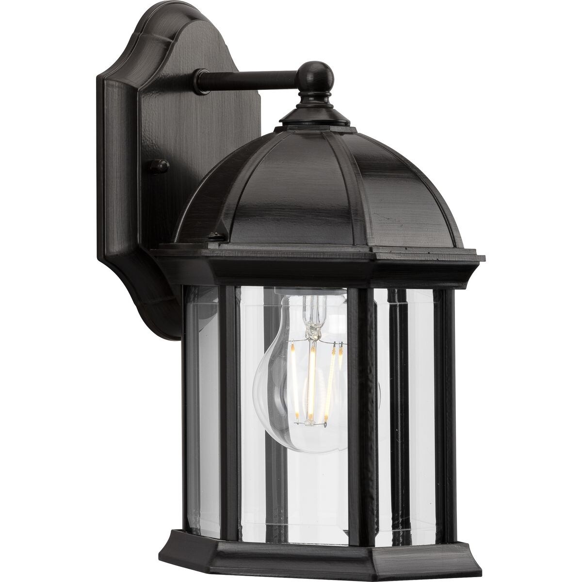 Dillard Collection One-Light Antique Bronze Outdoor Wall Lantern - 6.5 in x 6.37 in x 11.37 in Shopping - The Best Deals on Outdoor Wall Lanterns | 39 - Mycitystee