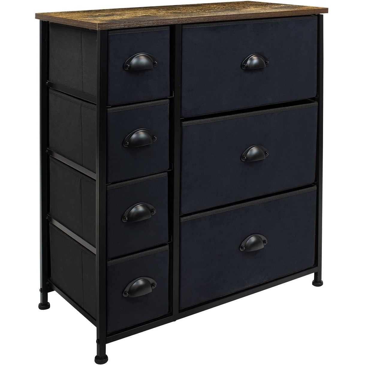 Dresser w/ 7 Drawers - Furniture Storage Tower Unit for Home， Bedroom - - 34537474 - Mycitystee