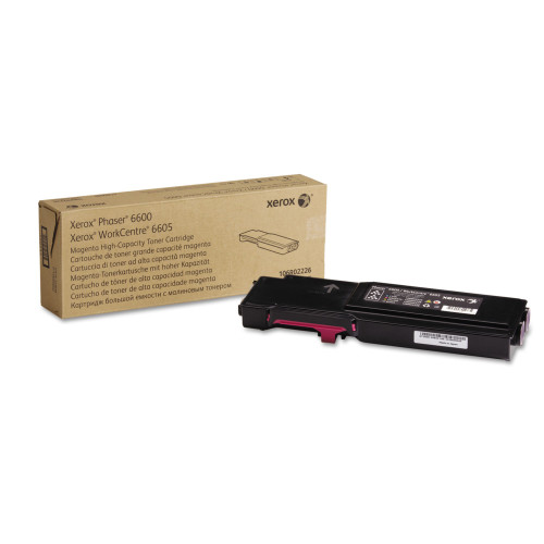 Xerox 106R02226 High-Yield Toner， 6，000 Page-Yield， Magenta - Mycitystee