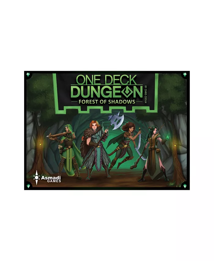 Flat River Group Asmadi Games One Deck Dungeon - Forest of Shadows Board Game， 118 Piece - Mycitystee