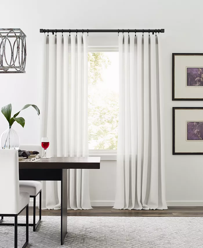 Sunbrella Lucena Light Filtering 3-in-1 Single Curtain Panel Collection - Mycitystee