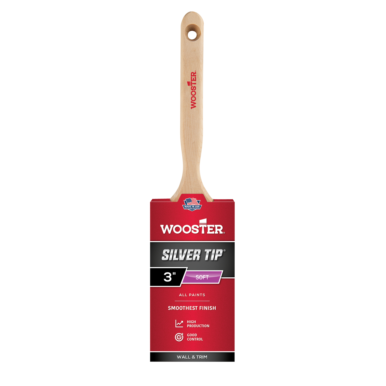 Wooster Silver Tip 3 in. Flat Paint Brush - Mycitystee