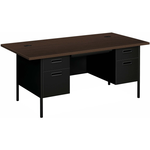 HON Metro Classic Double Pedestal Desk - 4-Drawer (P3276MOP) - Mycitystee