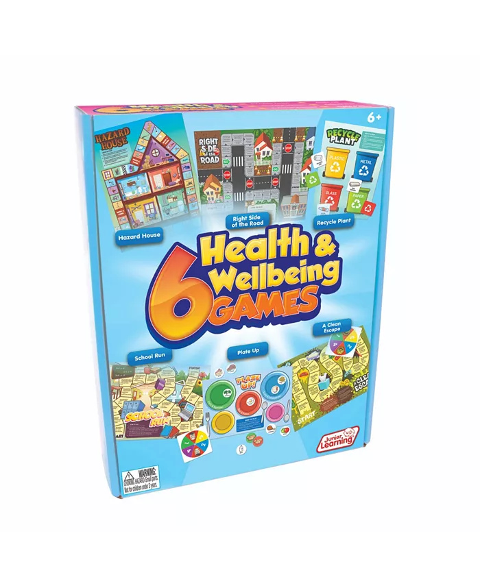 Redbox Junior Learning 6 Health and Wellbeing Games - Educational Games - Mycitystee