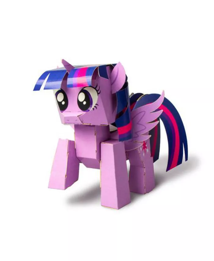 Cubles My Little Pony TWILIGHT SPARKLE - A Buildable 3D STEM Toy - Mycitystee