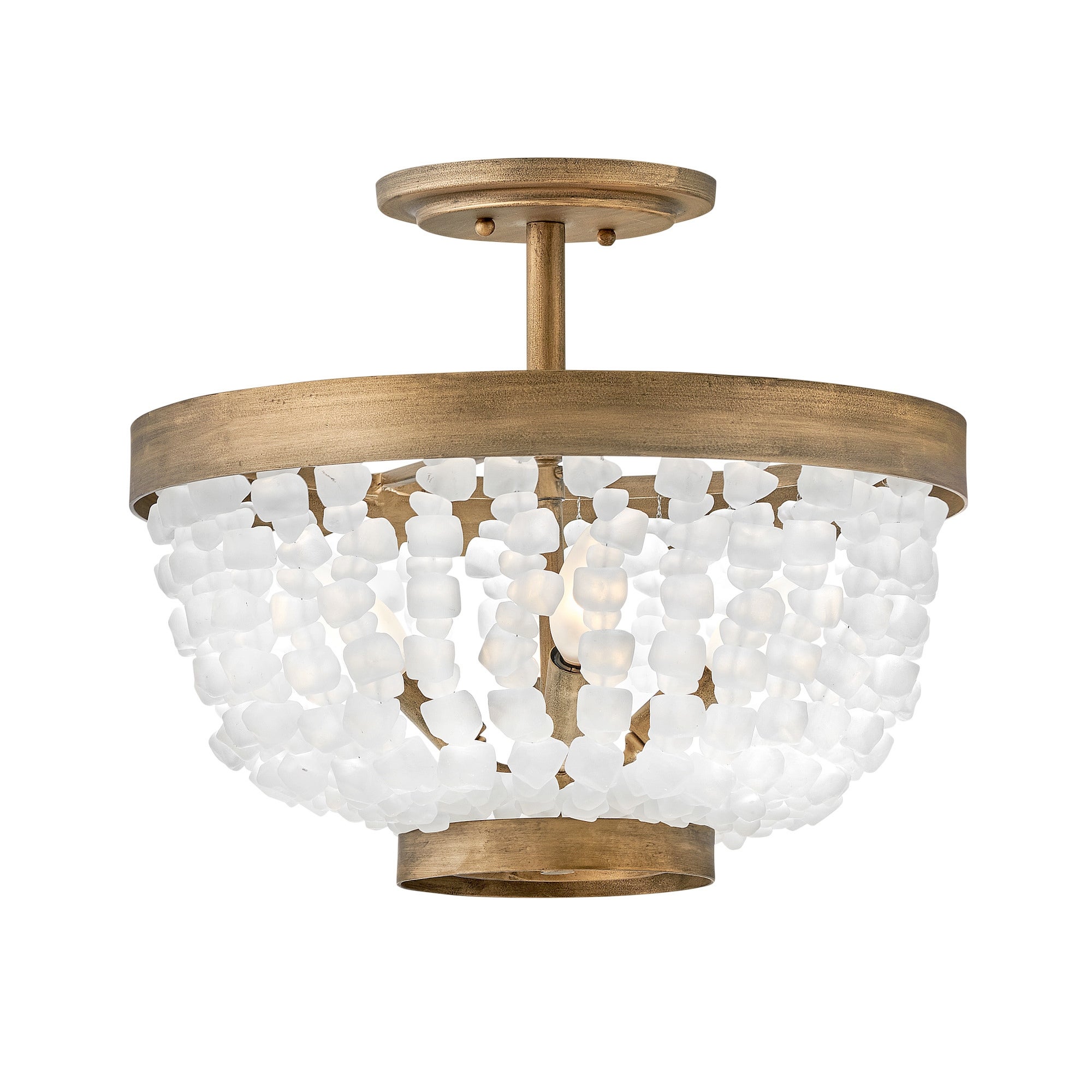 Fredrick Ramond Dune Medium Semi-Flush Mount - Mycitystee