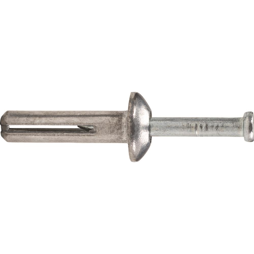 DEWALT Impact Nail and Pin Anchors ZAMAC NAILIN MH 1/4 X 1 1/4(M) QTY: 1000 02815-PWR from DEWALT - Mycitystee