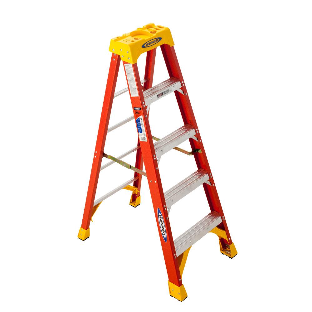 5-ft Fiberglass Type 1A - 300 lbs. Capacity Step Ladder - Mycitystee