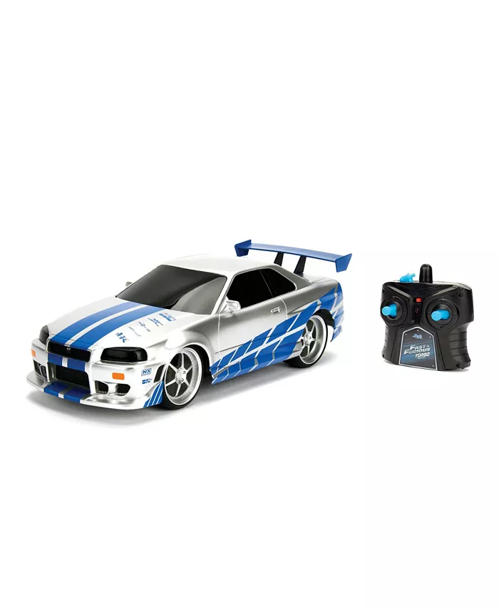 Jada Toys Fast Furious 1:16 Nissan Skyline GTR R34 Remote Control - Mycitystee