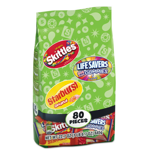 Wrigley's Family Favorites Assortment， Variety， Bag (23534) - Mycitystee