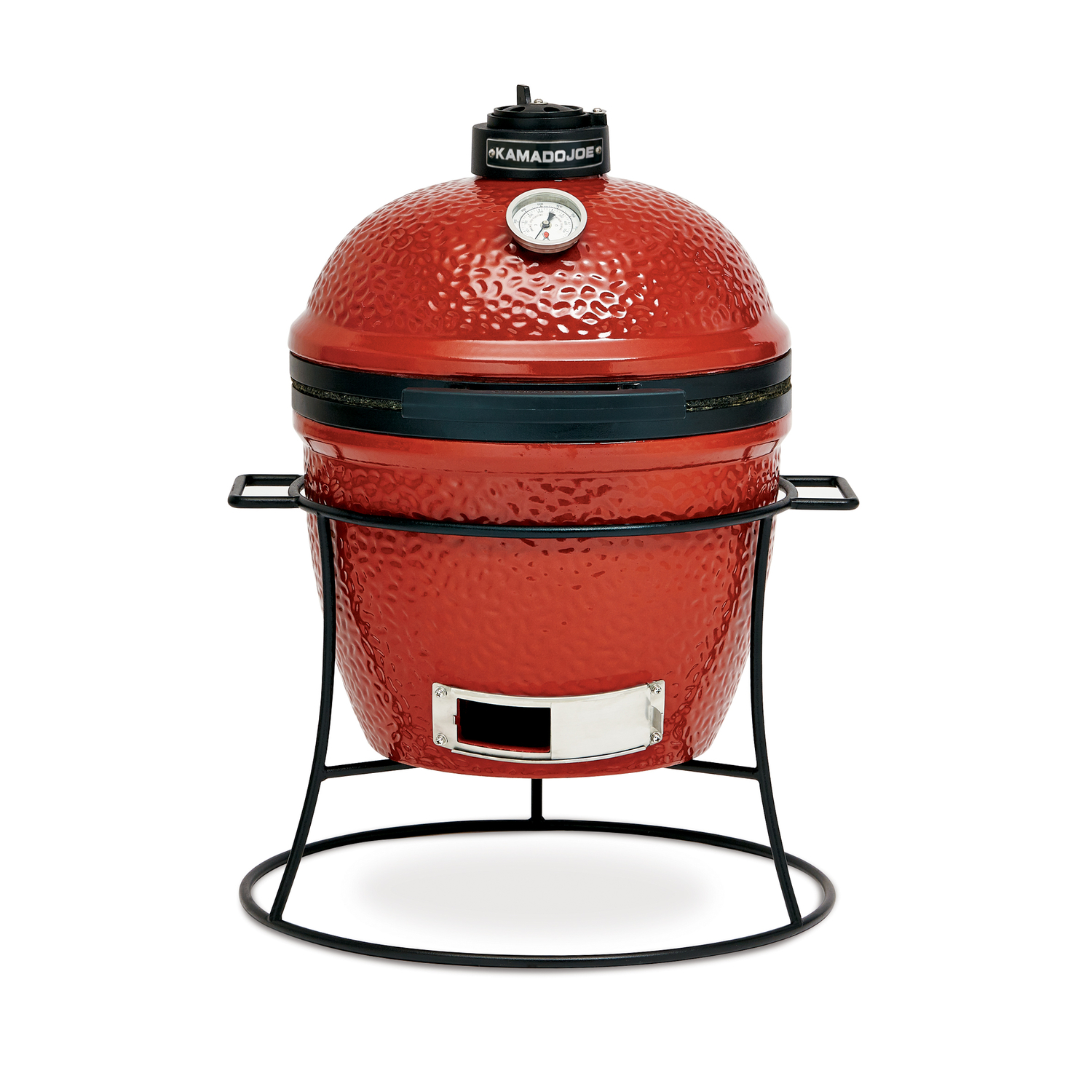 Kamado Joe 13.5 in. Joe Jr. Charcoal Kamado Grill and Smoker Red - Mycitystee