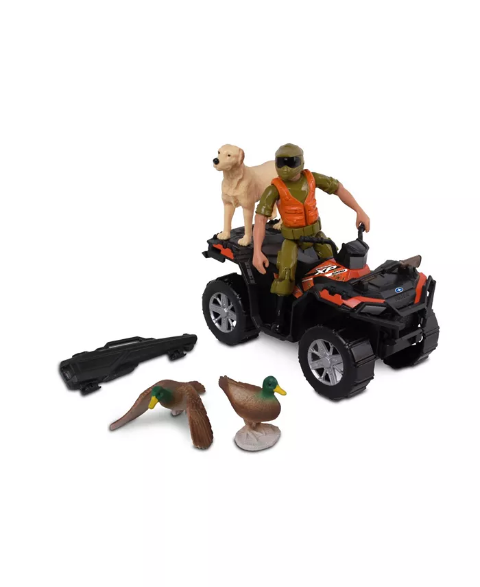 NKOK 1-18 Scale 8-Piece Polaris Sportsman Duck Hunting Playset - Mycitystee