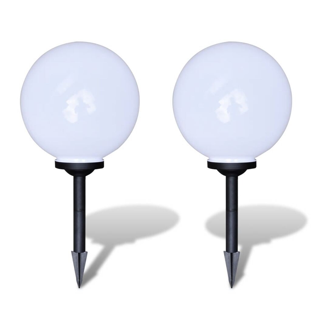 vidaXL Outdoor Pathway Lamps 2 pcs LED 11.8