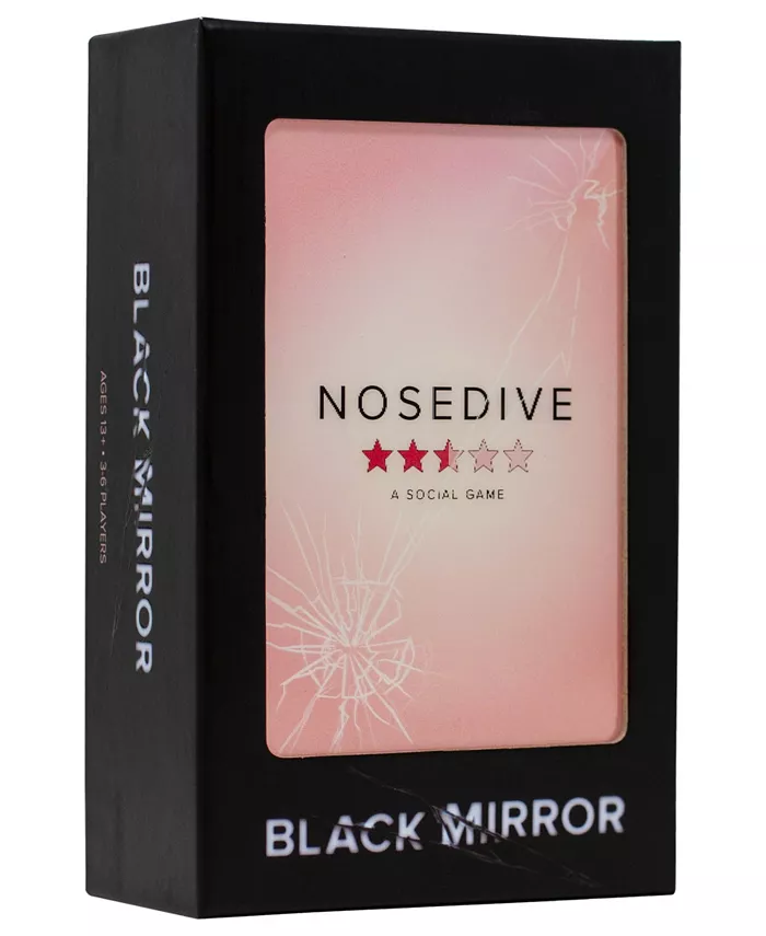 MasterPieces Puzzles Asmodee Editions Black Mirror- Nosedive Strategy Card Game - Mycitystee