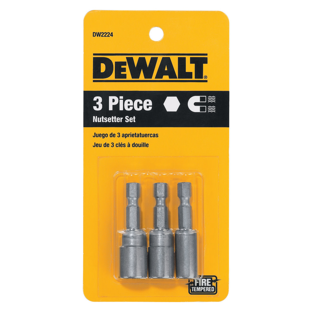 DEWALT 3-Pc. 1-7/8 In. Nutdriver Set DW2224 from DEWALT - Mycitystee