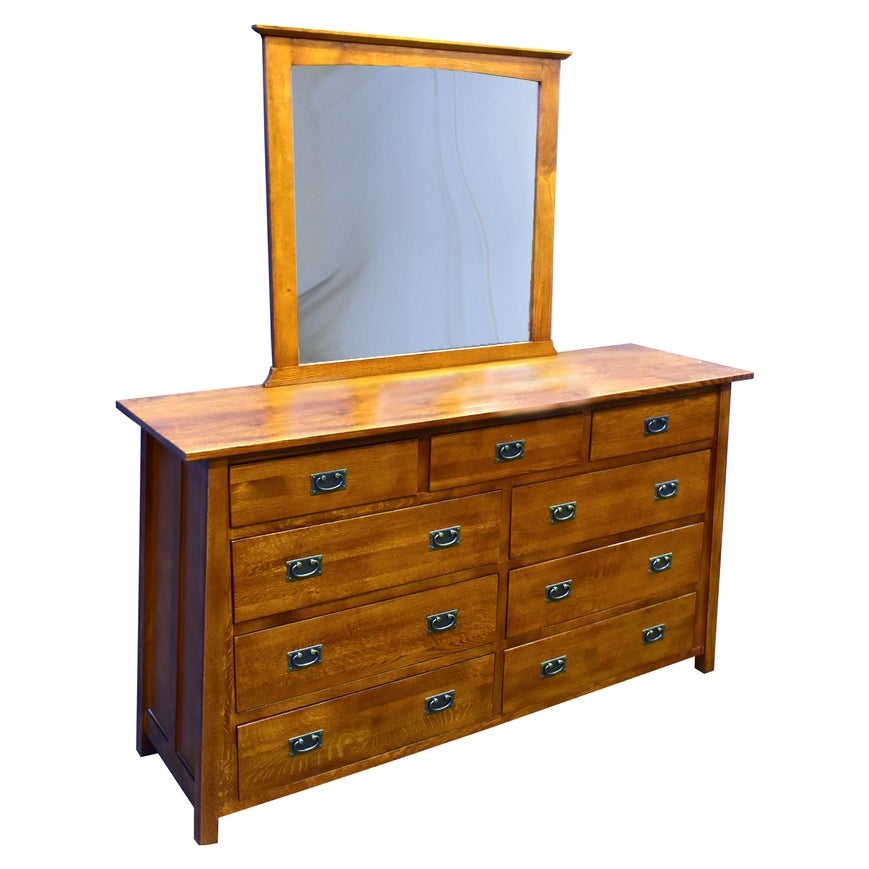 Mission 9 Drawer Dresser - Michael's Cherry (MC-A) - - 37188977 - Mycitystee