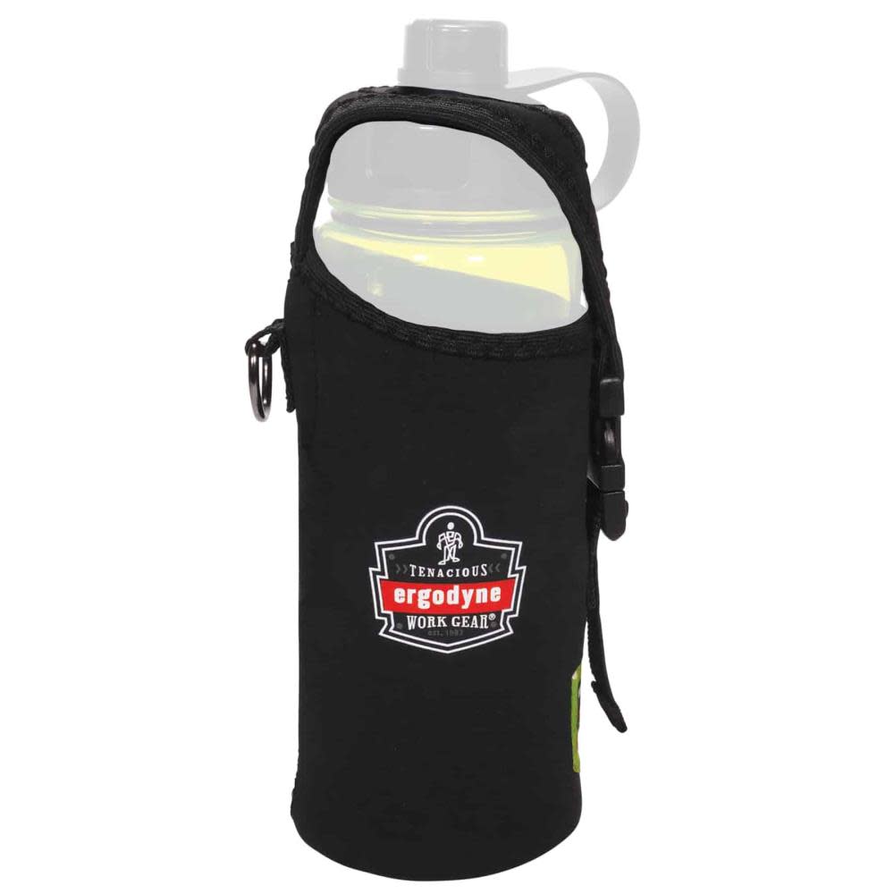 Ergodyne 3775 L Black Can and Bottle Holder Trap - Mycitystee