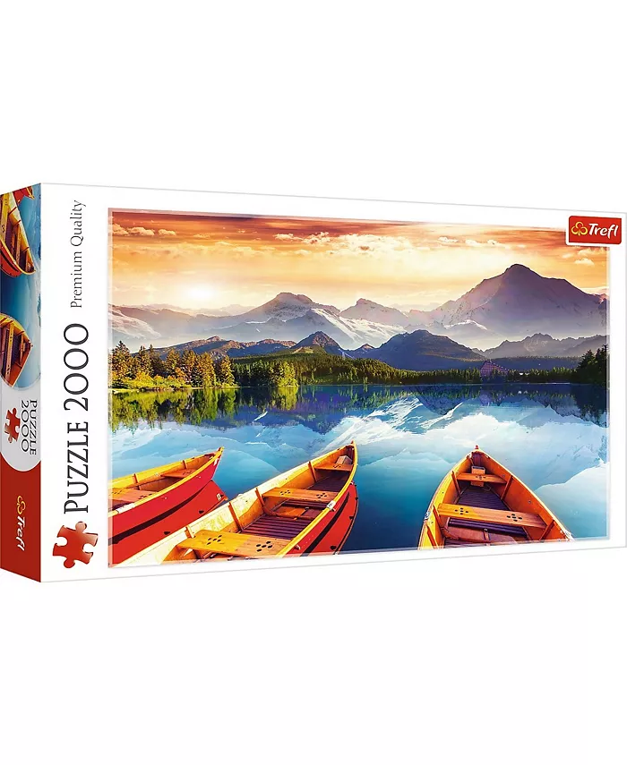 Trefl Jigsaw Puzzle， Crystal Lake， 2000 Piece - Mycitystee