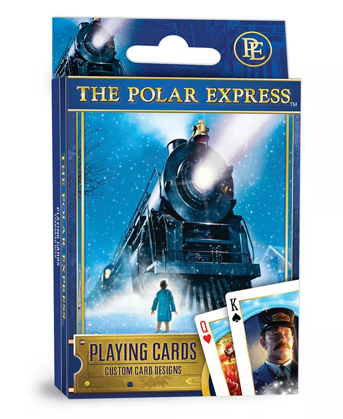 MasterPieces Puzzles Officially Licensed Polar Express Playing Cards - 54 Card Deck - Mycitystee