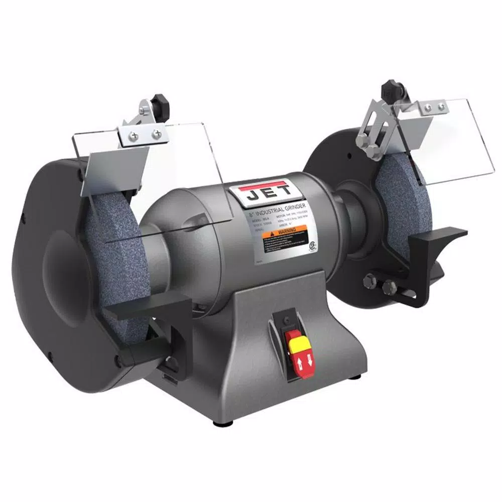Jet 1 HP 10 in. Industrial Metalworking Bench Grinder， 115/230-Volt IBG-10 and#8211; XDC Depot - Mycitystee