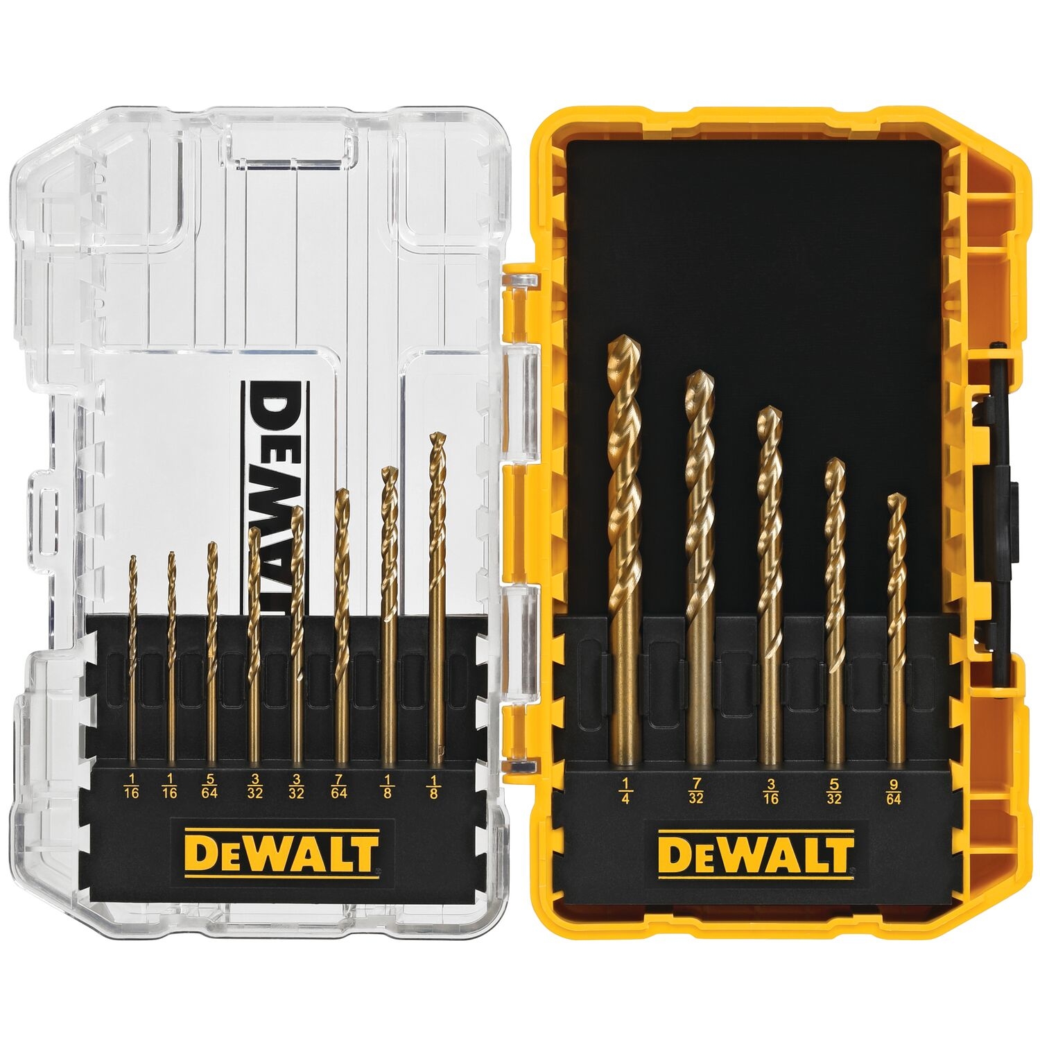 DeWalt High Speed Steel Split Point Drill Bit Set 13 pc - Mycitystee