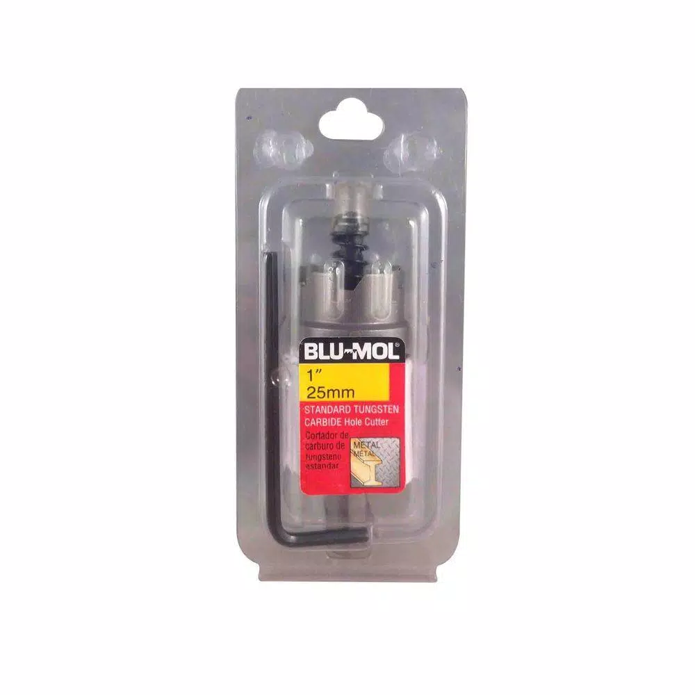 BLU-MOL 1 in. Standard Tungsten Carbide Hole Cutter and#8211; XDC Depot - Mycitystee