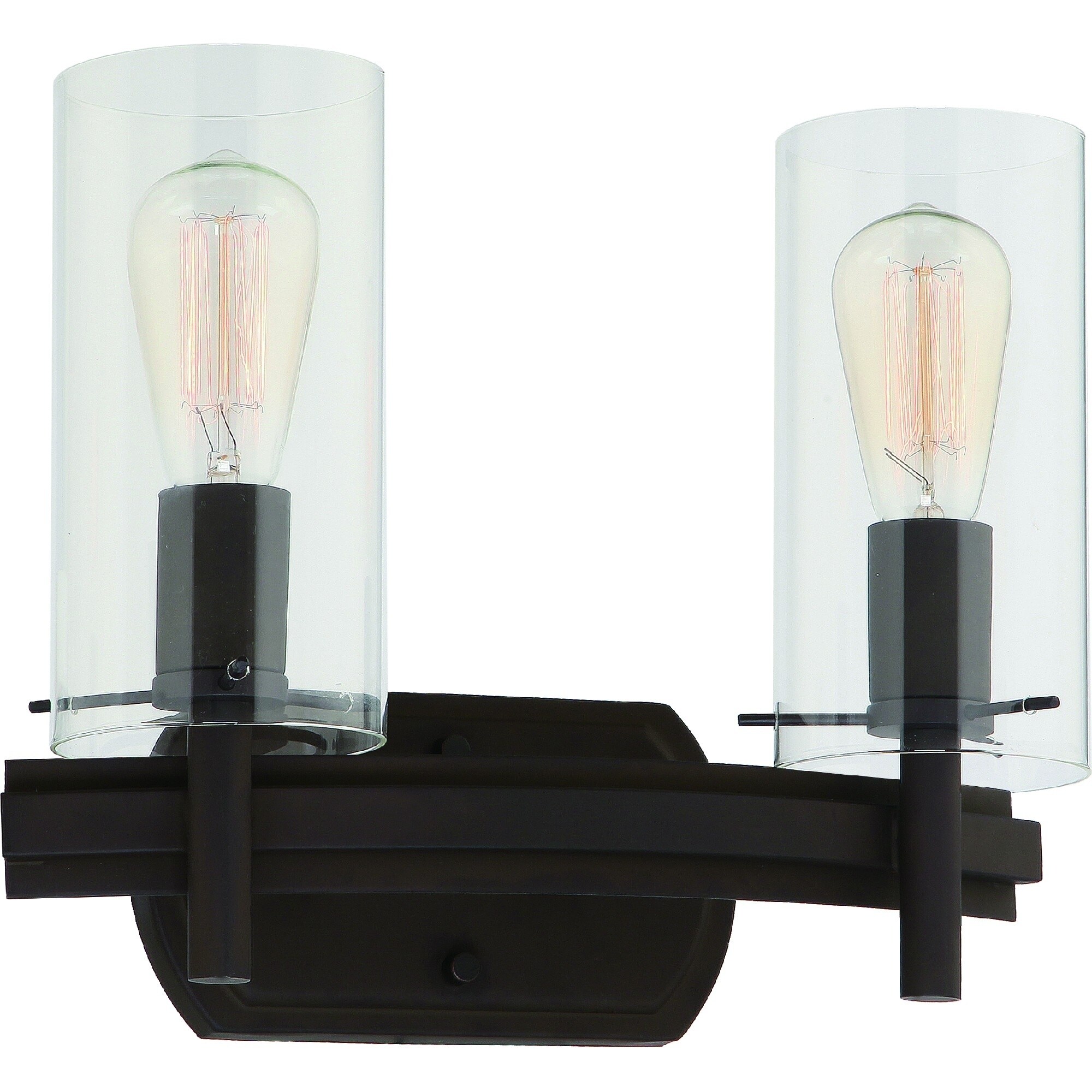 Volume Lighting Regina 2-Light Indoor Antique Bronze Bathroom Vanity - Mycitystee