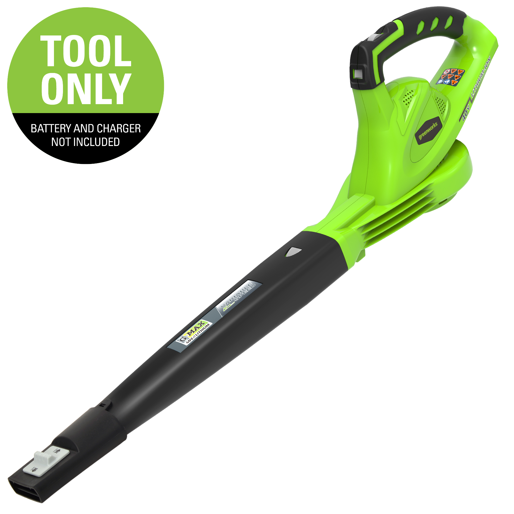 Greenworks 40V Cordless Leaf Blower Sweeper (Tool Only) - Mycitystee