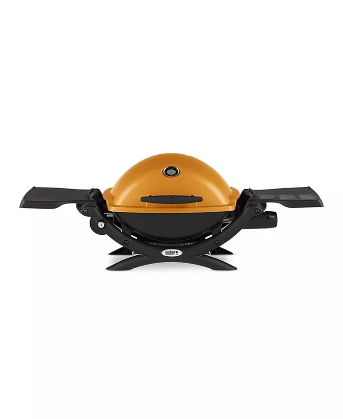 Weber Q1200 Liquid Propane Grill Orange - Mycitystee