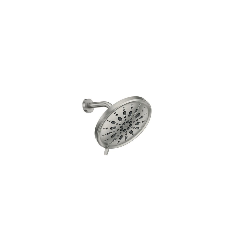 Moen Enthrall Rain Showerhead Spot Resist Brushed Nickel 9 - Mycitystee
