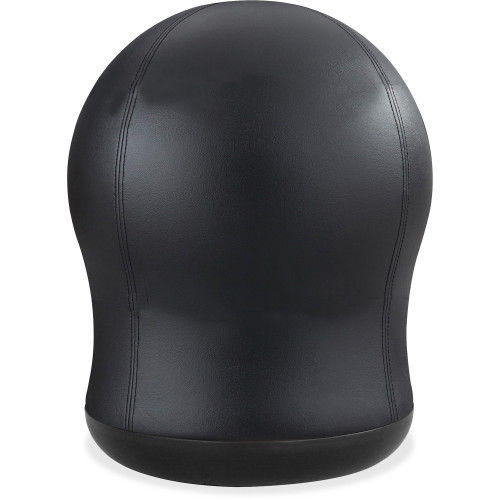 Safco Zenergy Swivel Ball Chair， Black Seat/Black Back， Black Base (4760BV) - Mycitystee