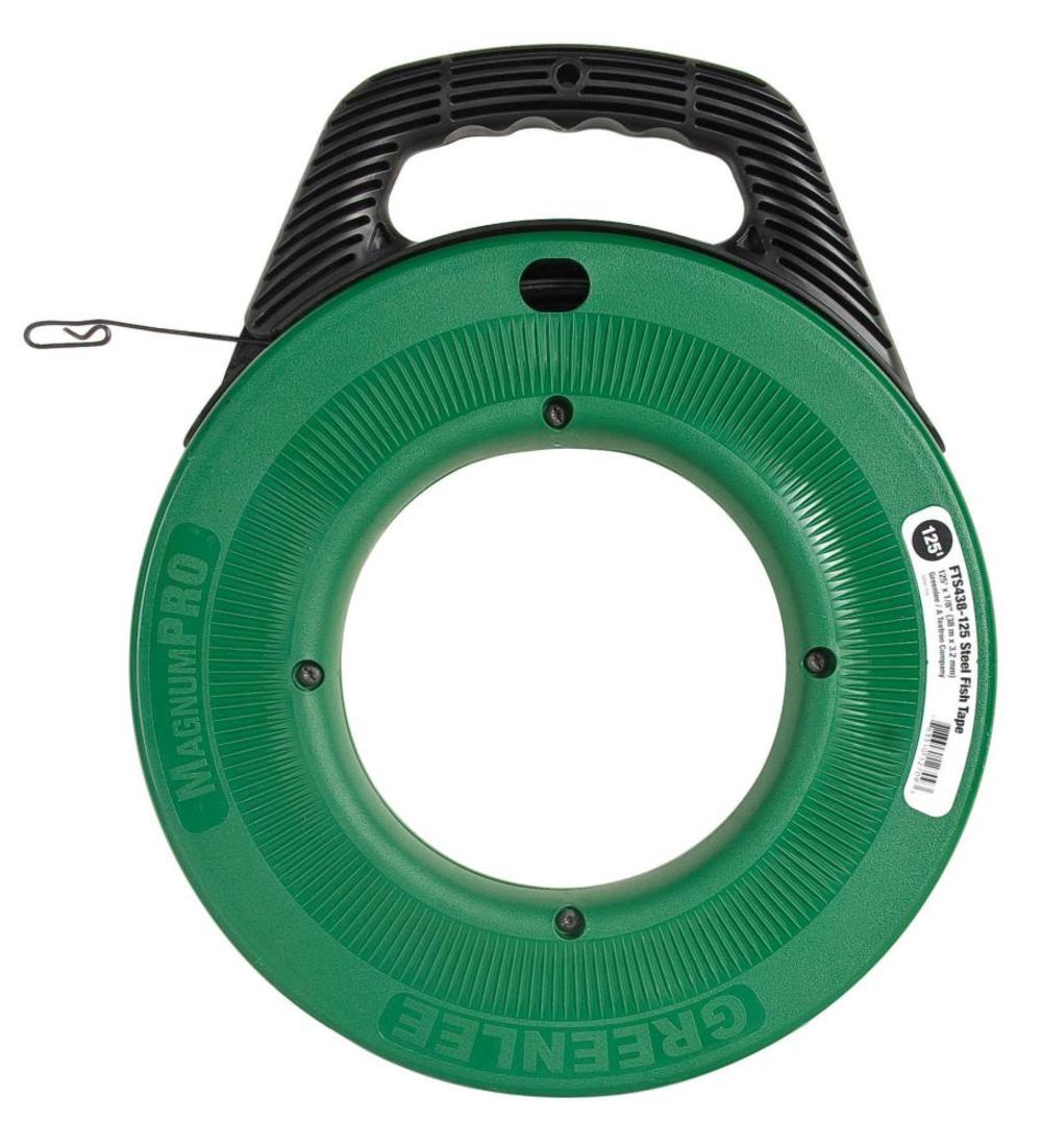 125 Ft. Magnum Pro Steel Fish Tape - Mycitystee