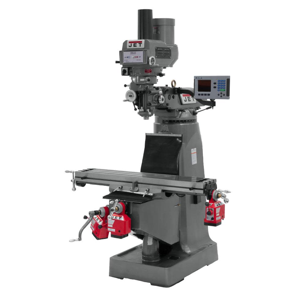 JET Vertical Milling Machine JTM-4VS with 200S 3 AXIS Q XYZ TPFAand 690153 from JET - Mycitystee