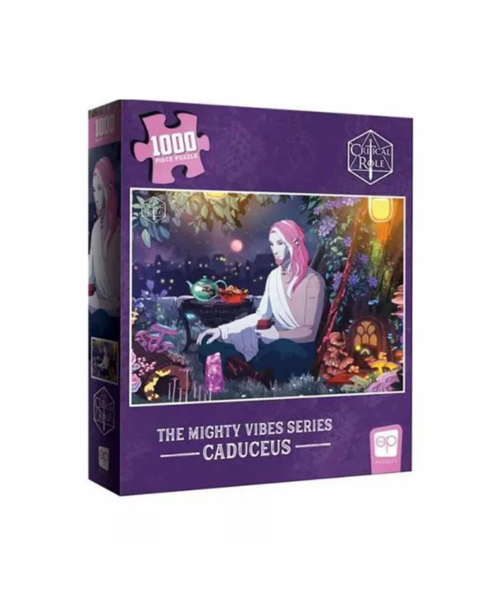 USAopoly Critical Role Mighty Vibes Caduceus 1000 Piece Puzzle - Mycitystee