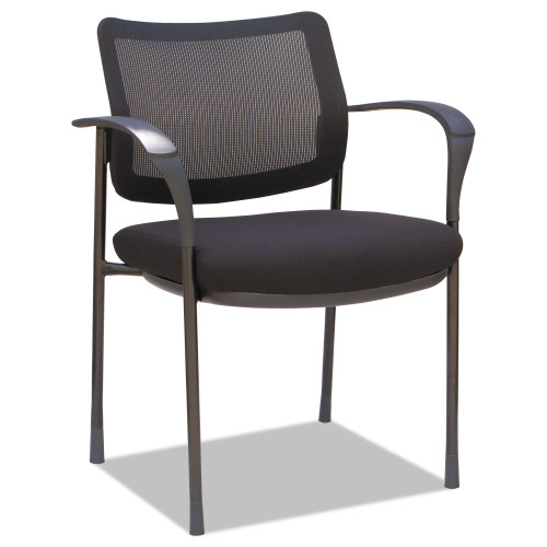 Alera IV Series Guest Chairs， Mesh Back， Fabric Seat， 25.19