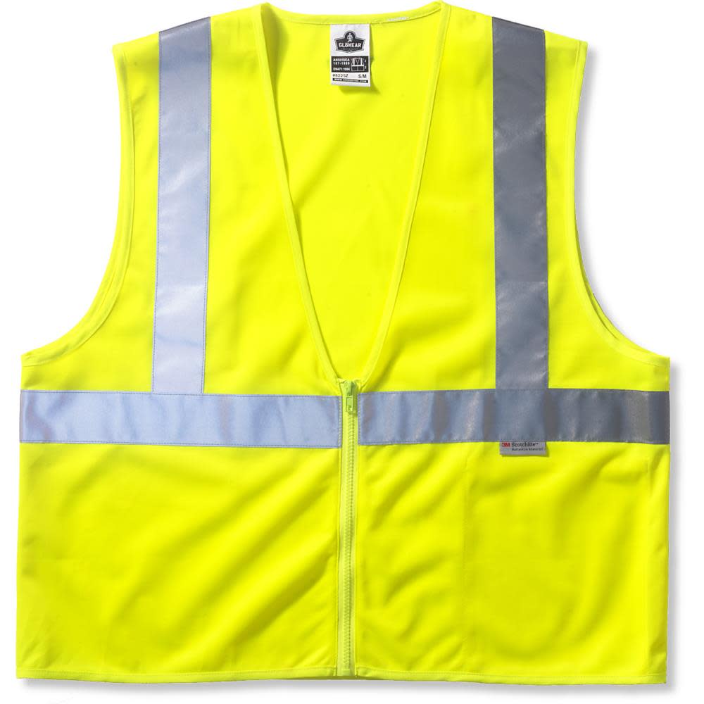 GloWear 8225Z Class 2 Standard Vest - Mycitystee