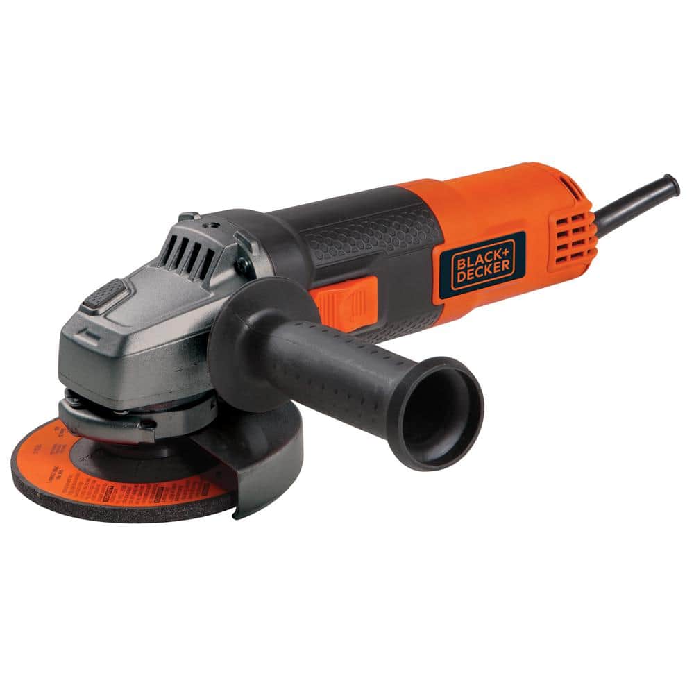 BLACK+DECKER 120V 4.5 in. 6.5 Amp Angle Grinder BDEG400 - Mycitystee