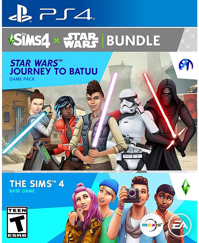 Electronic Arts The Sims 4 Plus Star Wars Journey to Batuu Bundle - PlayStation 4 - Mycitystee