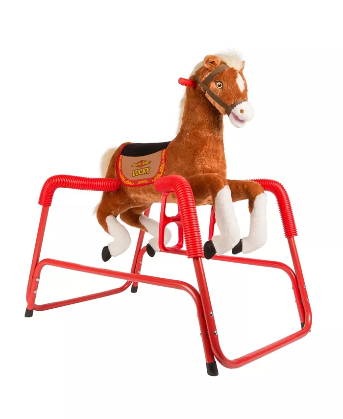 Rockin' Rider Lucky Animated Spring Horse - Mycitystee