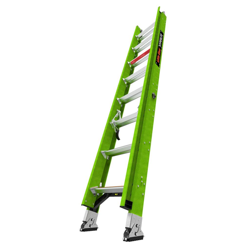 HyperLite 16 ft Type IAA Fiberglass Extension Ladder - Mycitystee