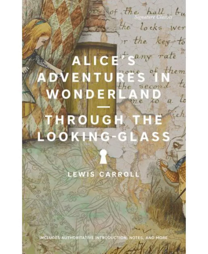 Barnes Noble Alice's Adventures in Wonderland and Through the Looking Glass (Signature Classics) by Lewis Carroll - Mycitystee
