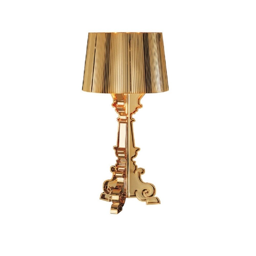 Plastic/Acrylic Table or Desk Lamp - Gold - Mycitystee