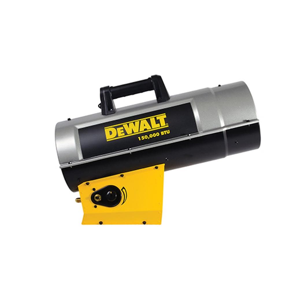 DEWALT DXH150FAV 150000 BTU Forced Air LP Heater F340725 from DEWALT - Mycitystee