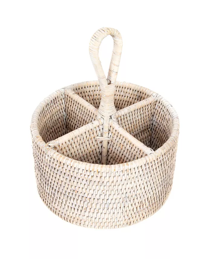 Artifacts Trading Company 4 Section Caddy and Cutlery Holder - Mycitystee