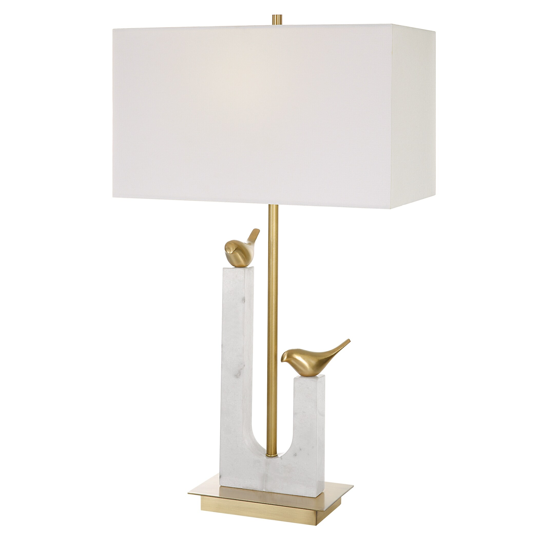 Uttermost Songbirds Table Lamp - 17 W X 30 H X 10 D (in) - Mycitystee
