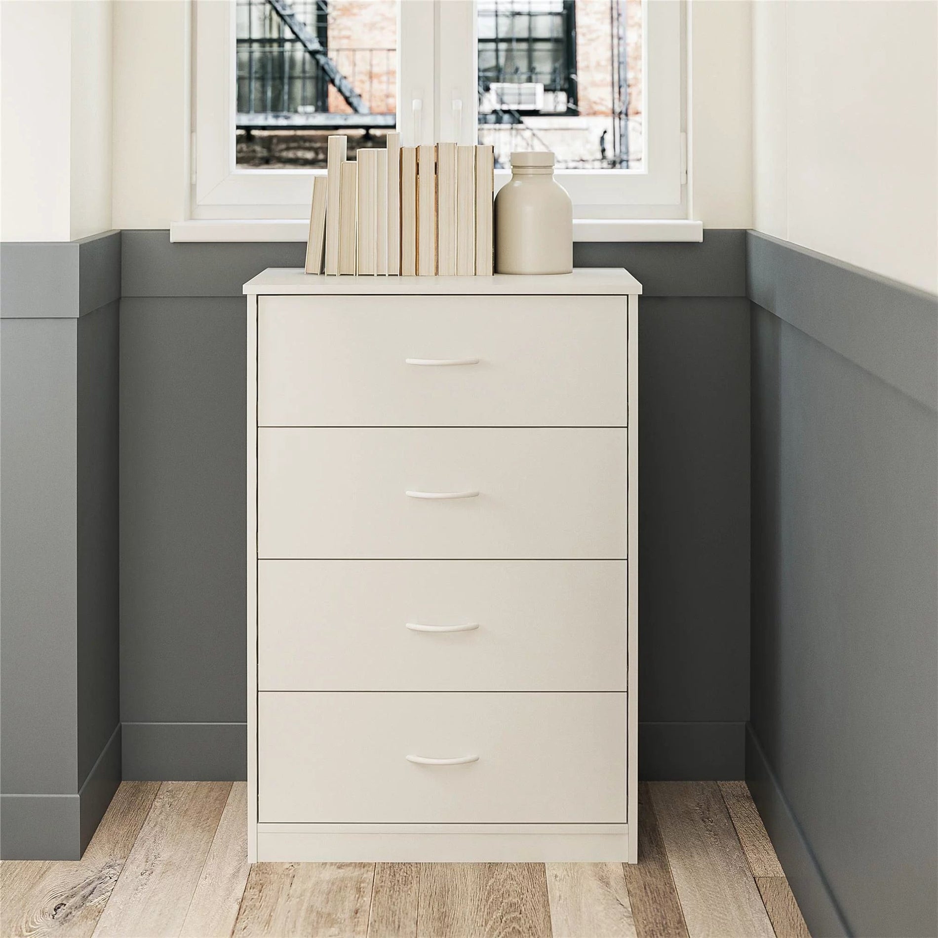 Wooden Classic 4 Drawer Dresser - - 37127946 - Mycitystee