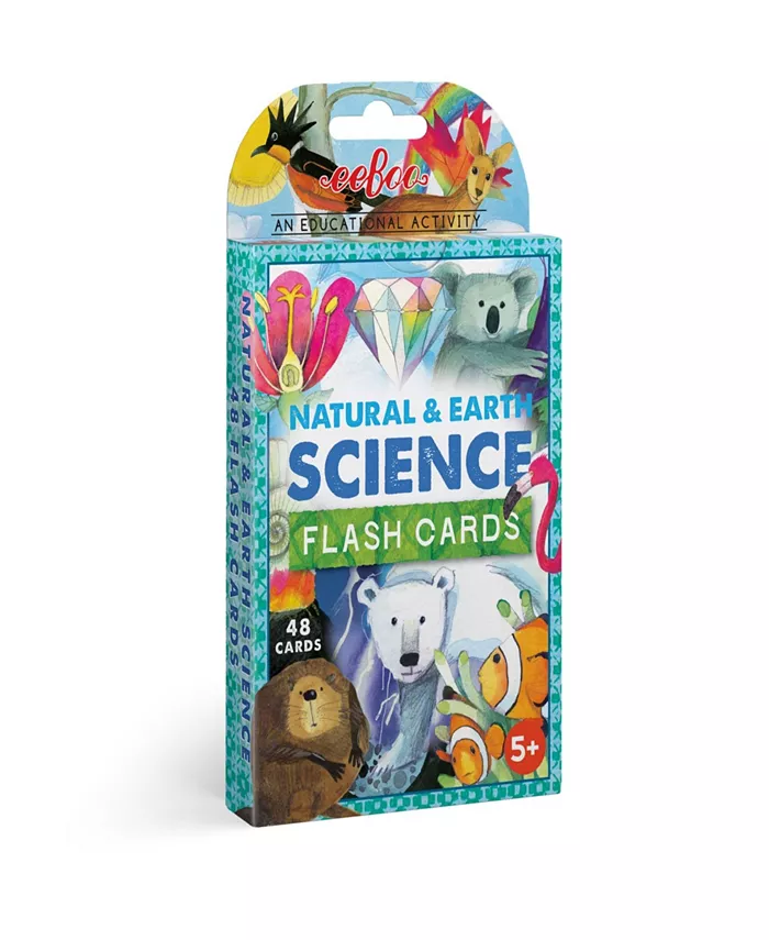 Eeboo Piece Love Natural and Earth Science Educational Flash Card - Mycitystee