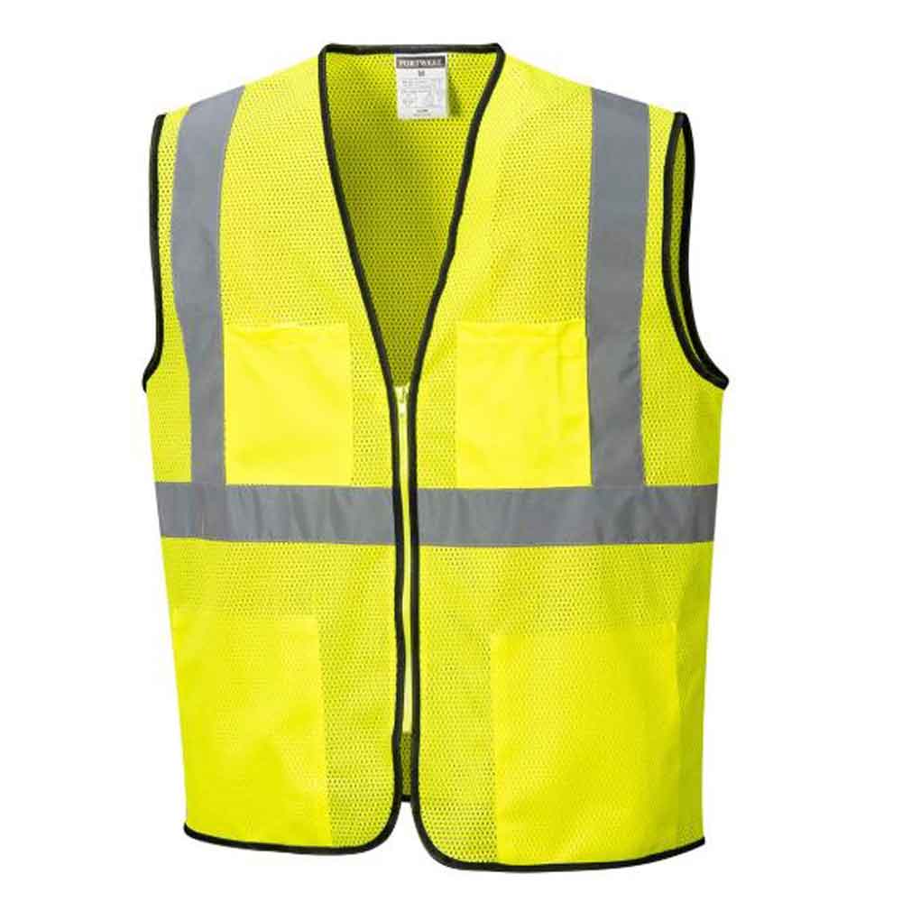 Yellow Tampa Mesh Vest - XL - Mycitystee