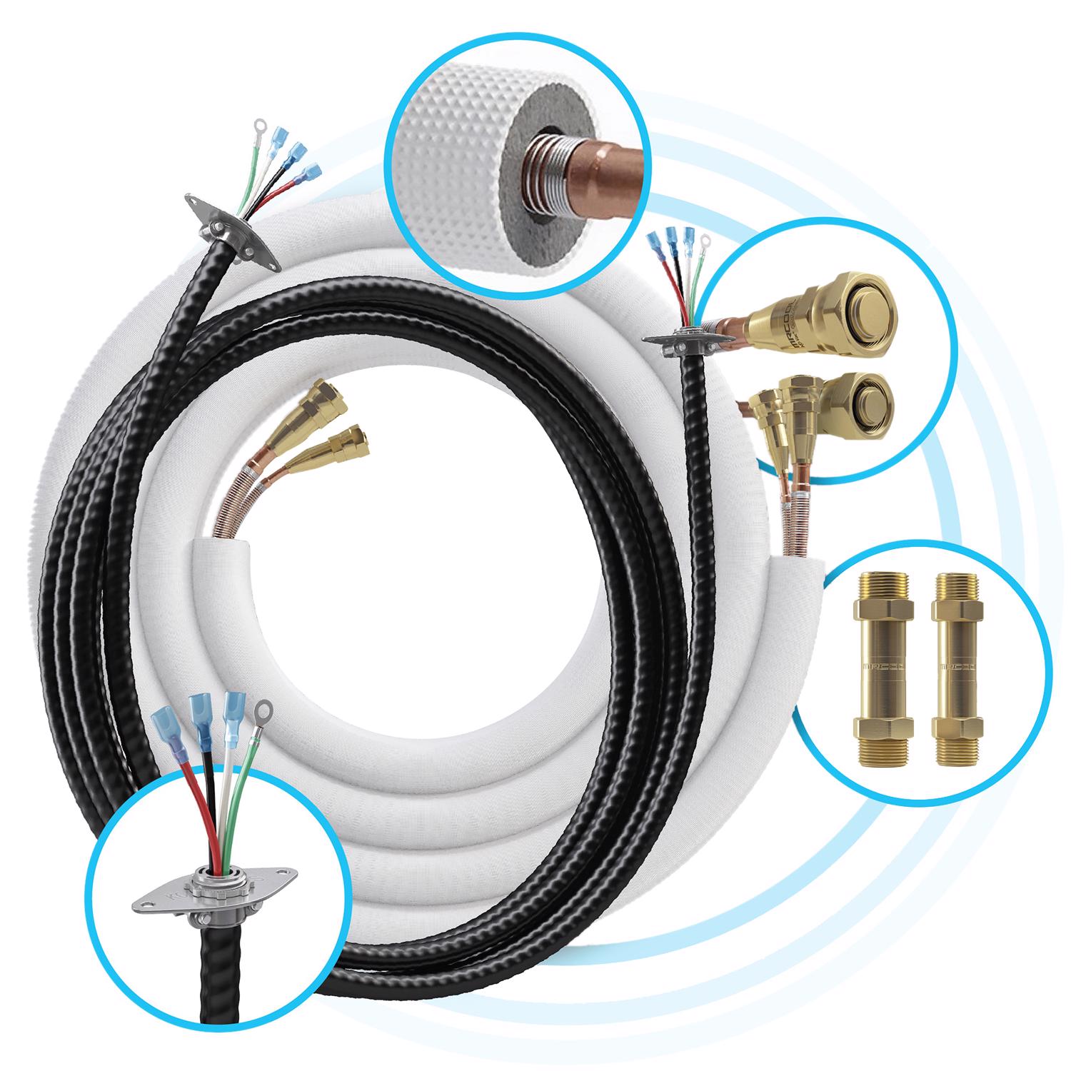 MrCool Ductless Split System Line Set - Mycitystee